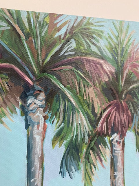 Crimson Palms